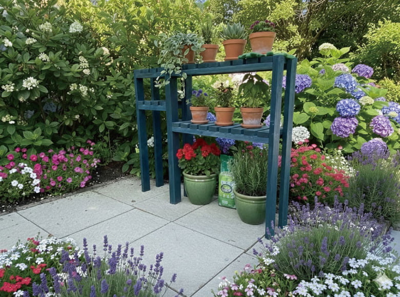 A-Cedar Garden shelf (ガーデンシェルフ)