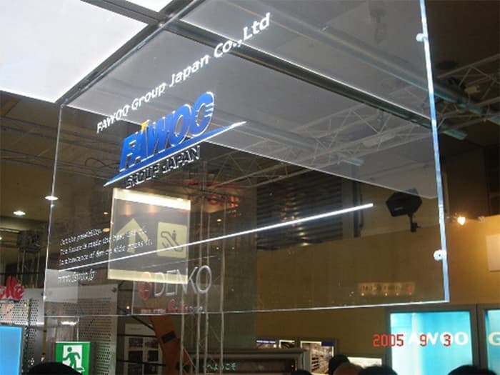 nano LED sign製品「Light Panel / 導光板」