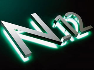 nanoLEDシリーズLED clannel「N-12(裏面発光バックチャンネル)」