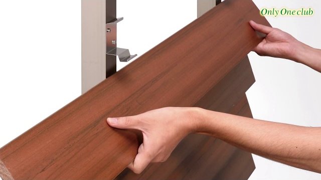 【お洒落な目隠しフェンス】樹脂木フェンス「ウッディR・Pフェンス」/Only One Club