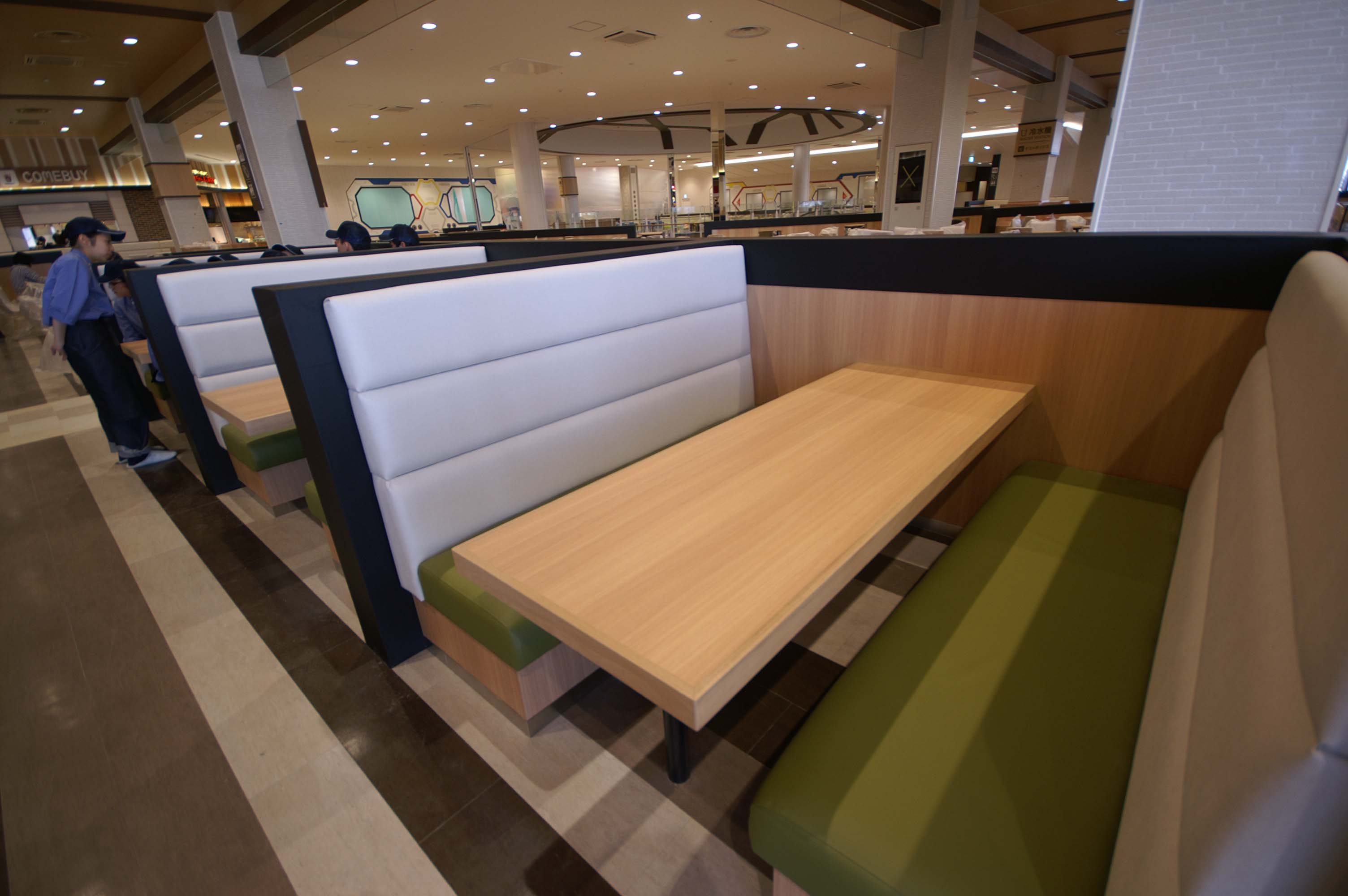 飲食店用ベンチソファ