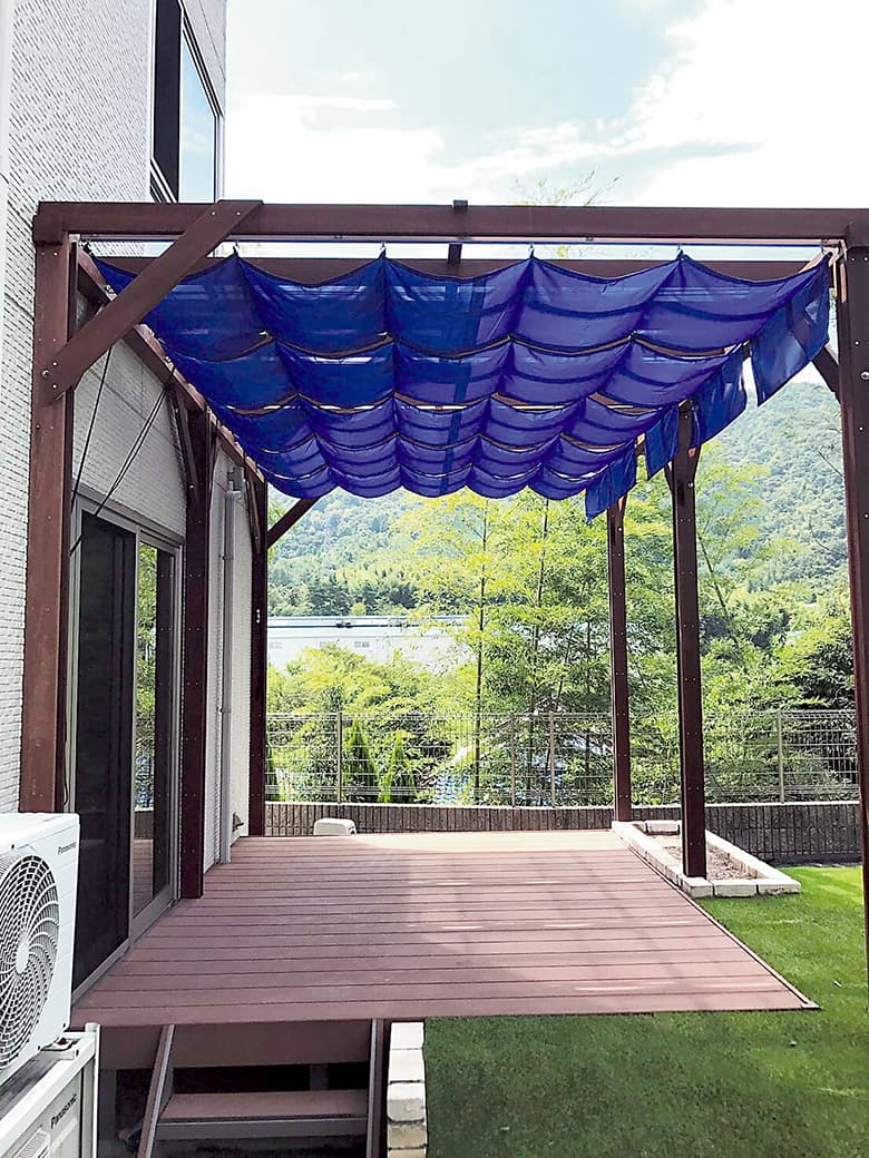 日除け対策製品の施工事例紹介