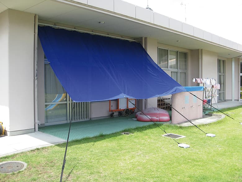日除け対策製品の施工事例紹介