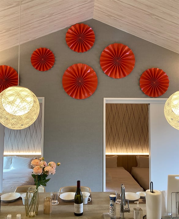 【SORIORI】ホテル3D装飾 ロビー・客室・和室を彩る立体アート