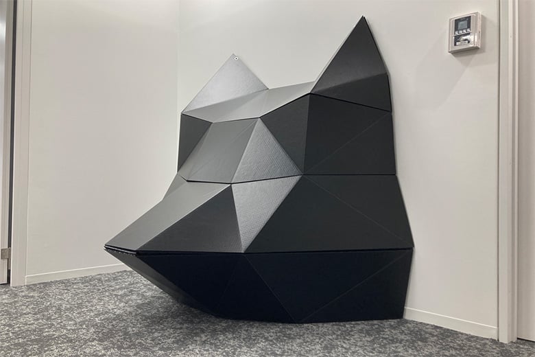 【SORIORI】オフィス3D装飾 企業アイディンティティを表現する3D装飾