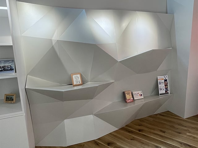 【SORIORI】オフィス3D装飾 企業アイディンティティを表現する3D装飾