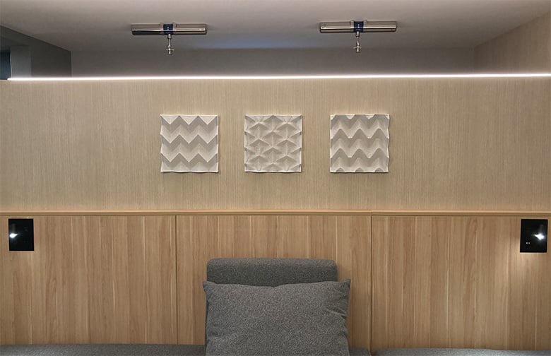 【SORIORI PANEL】3Dウォールパネル製造サービス 既存建材を加工した独創的な3D建材