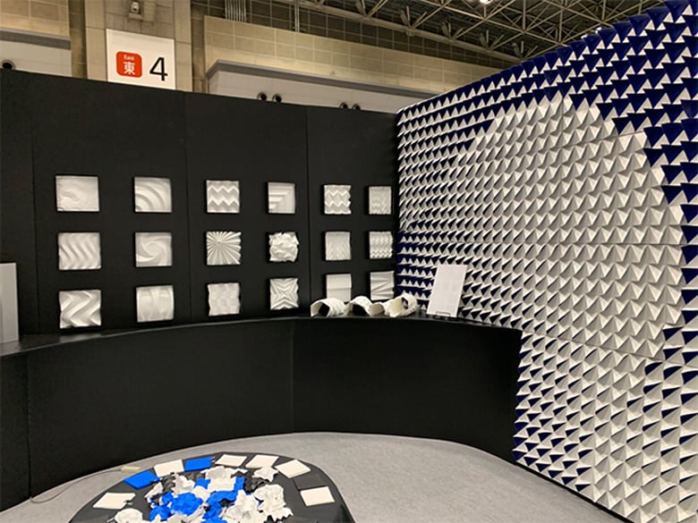 【SORIORI】折り紙/3D壁面装飾 伝統の「折り」で壁面をアートへ変貌させる壁面装飾