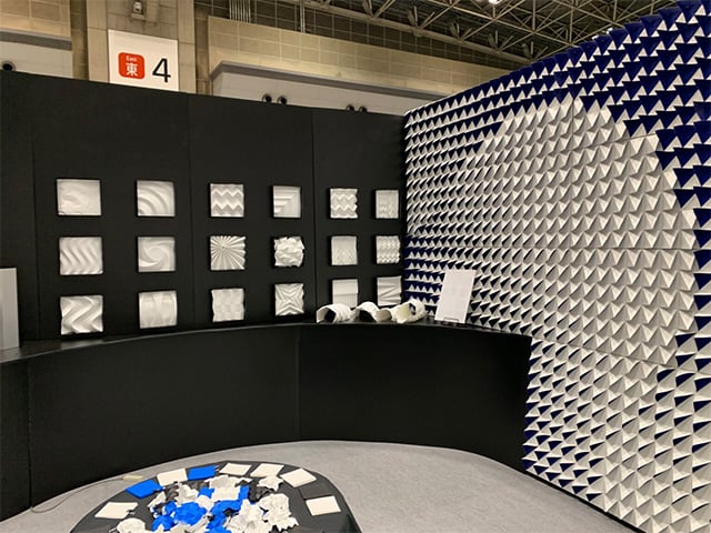 【SORIORI】折り紙/3D壁面装飾 伝統の「折り」で壁面をアートへ変貌させる壁面装飾