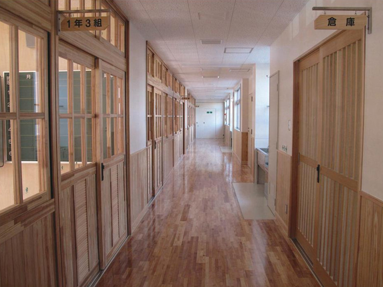 木製学校間仕切ECOLE(エコール・F)