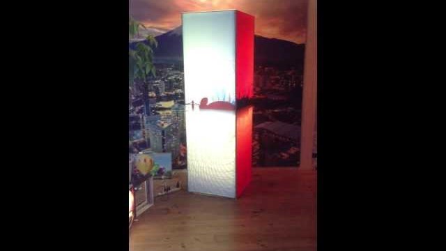 <ファブリックライトボックス>明るいポータブルキューブ