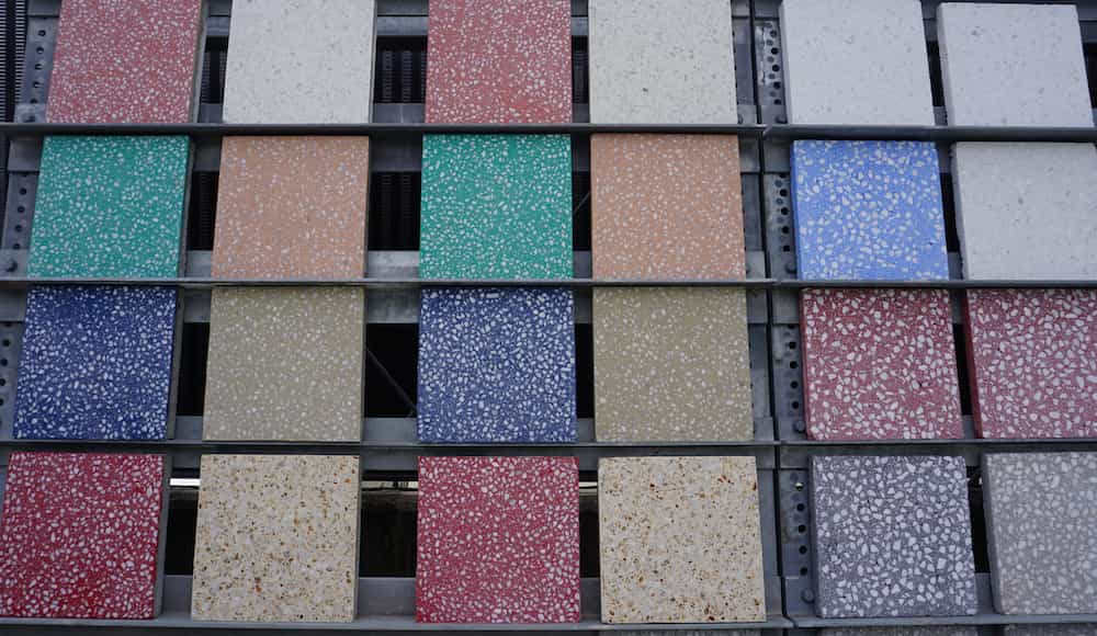 【建築デザイン】セメントテラゾー工法(内部・外部)