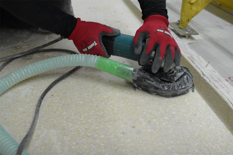 クラックが入らないSDGsのBIO樹脂テラゾー