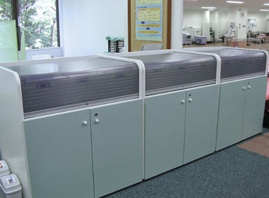 屋内用 プラスチック製シャッター【25㎜/18㎜/セイオン】