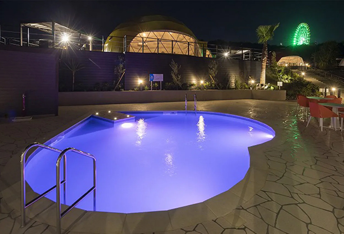 【ろ過装置一体型プール】機械室不要  家庭用・施設用本格プール