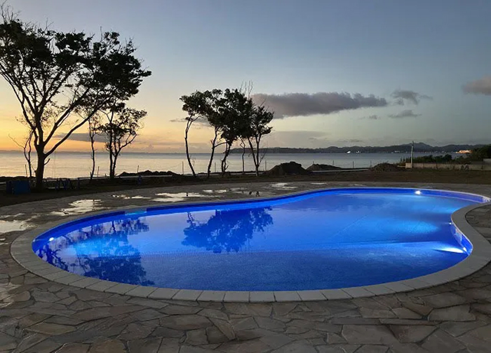 【ろ過装置一体型プール】機械室不要  家庭用・施設用本格プール