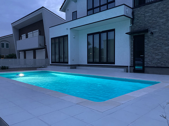 【プールユニット】オールインワン家庭・施設用プール