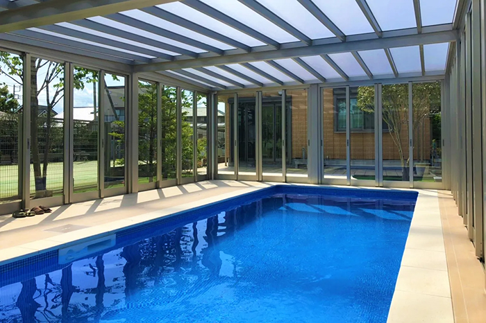 ユニット式スイミングプール『マジラインプール』