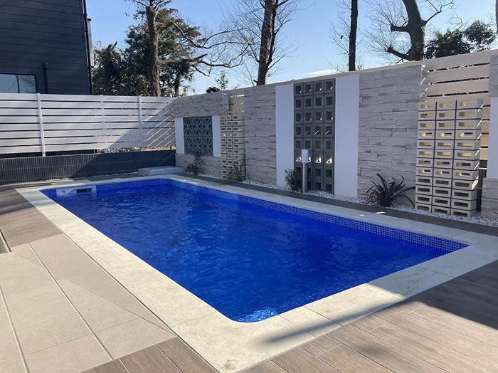 ユニット式スイミングプール『マジラインプール』