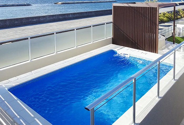 ユニット式スイミングプール『マジラインプール』