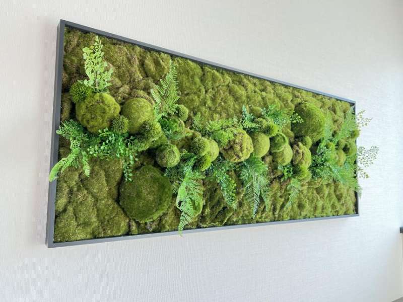 ウォールグリーン 壁面緑化 グリーンパネル苔タイプ