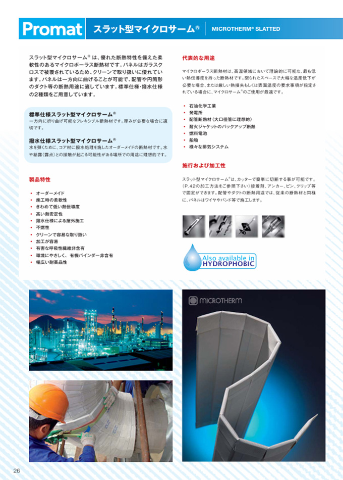 スラット型マイクロサーム