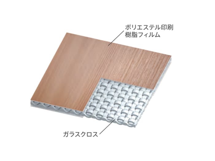 リフォジュール不燃木目調シート