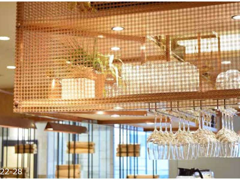 Metal mesh wire panel