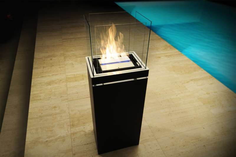 エタノール燃焼暖炉