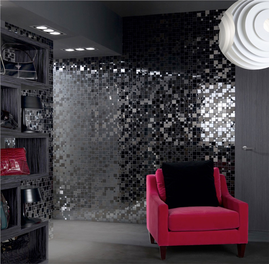 (装飾モザイクタイル「Matrix」施工事例)