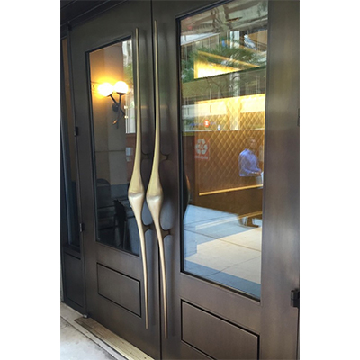 デザイナーズドアプルハンドル