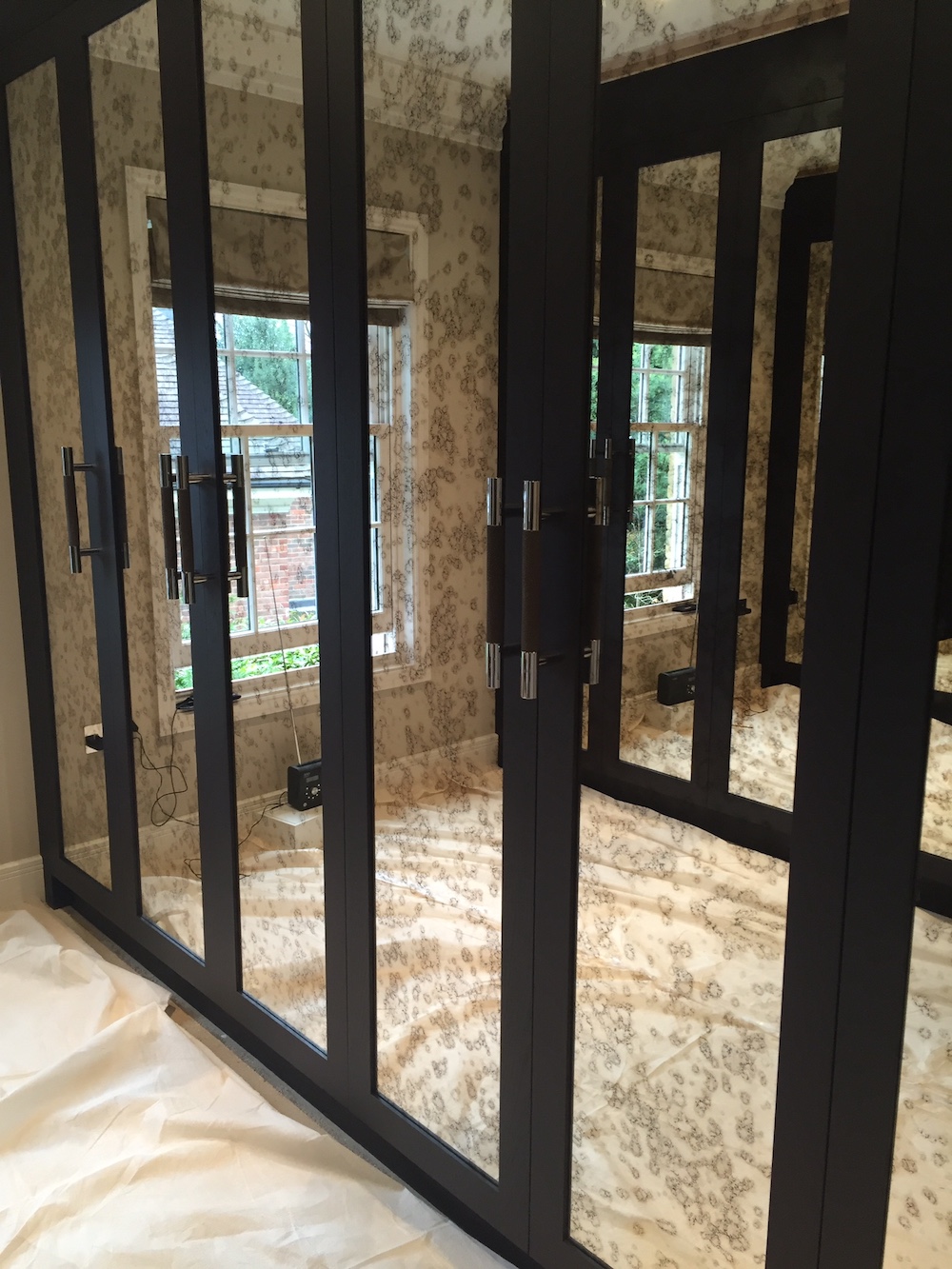 装飾ミラーガラス