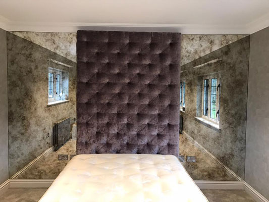 装飾ミラーガラス