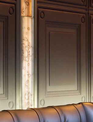 装飾ミラーガラス