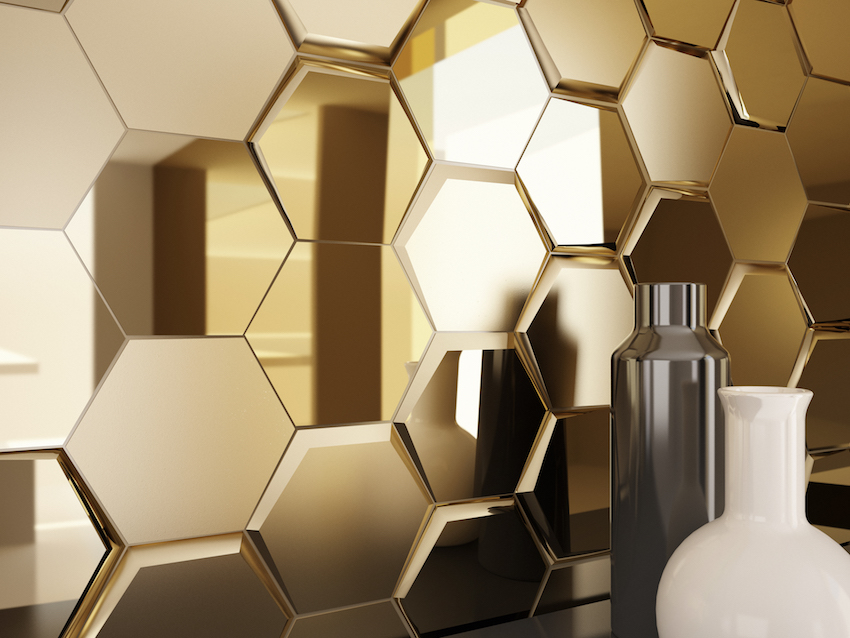 装飾セラミックタイル