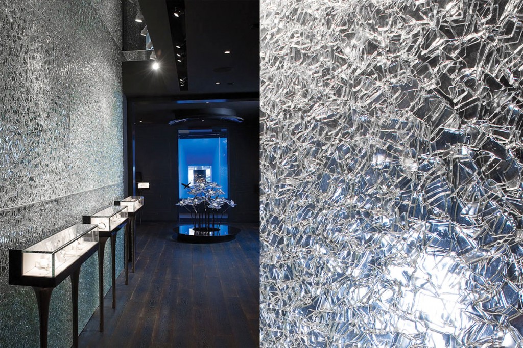 【クラックル(ひび割れ模様)ガラス】