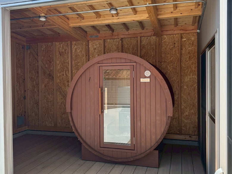 【国産檜バレルサウナ】 i - barrel Tiny R12