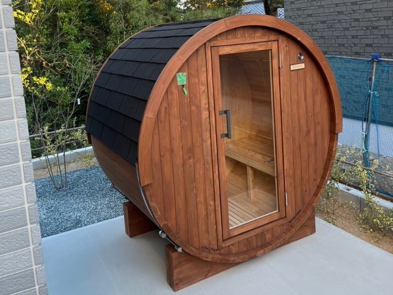 【国産檜バレルサウナ】 i - barrel Tiny R12
