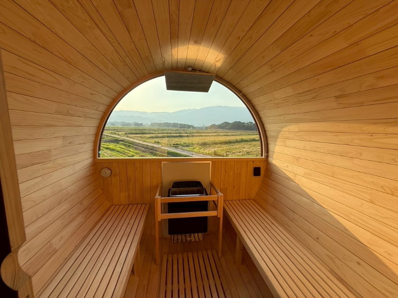 【国産檜バレルサウナ】 i – barrel Small R15