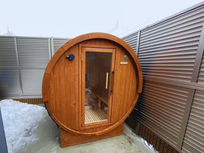 【国産檜バレルサウナ】 i – barrel Small R15