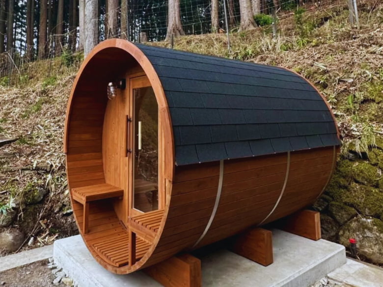【国産檜バレルサウナ】 i – barrel Medium R245