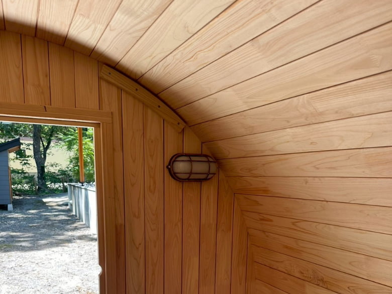 【国産檜バレルサウナ】 i – barrel Medium R245