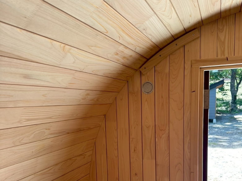 【国産檜バレルサウナ】 i – barrel Medium R245