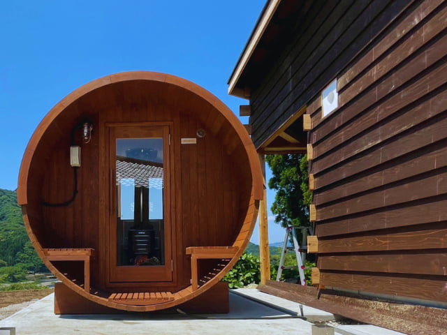 【国産檜バレルサウナ】 i – barrel Medium R245