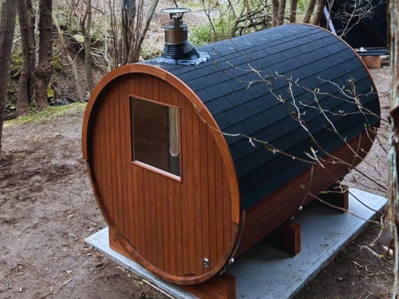 【国産檜バレルサウナ】 i – barrel Large R275