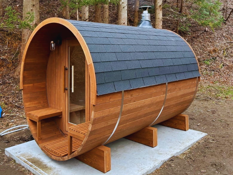 【国産檜バレルサウナ】 i – barrel Large R275