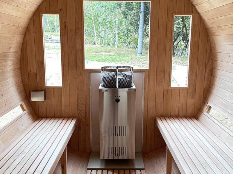 【国産檜バレルサウナ】 i ‒ barrel Large R35