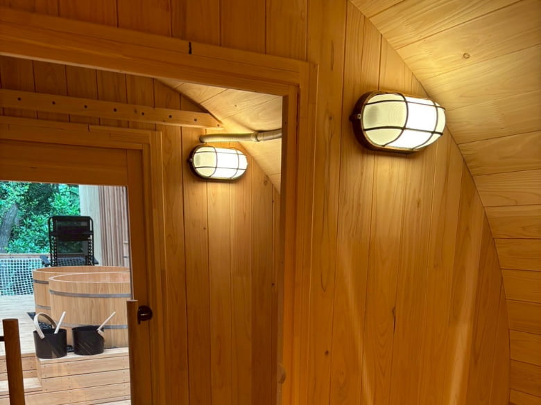 【国産檜バレルサウナ】 i ‒ barrel Large R35