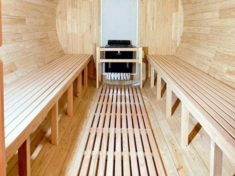 【国産檜バレルサウナ】 i ‒ barrel Large R35