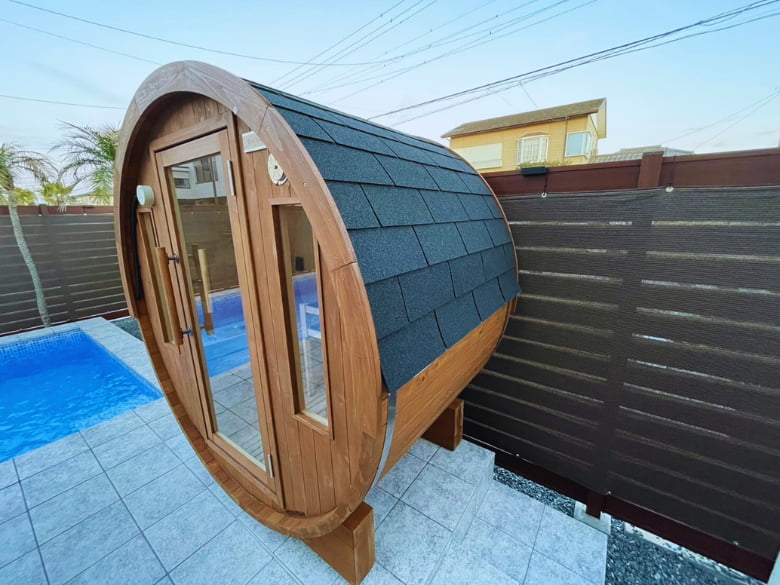 【国産檜バレルサウナ】 i - barrel Tiny R12